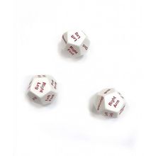 Кубик D12 "Части тела" для RPG, 30мм (SD112)