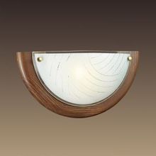 Бра настенное VIRA дерево цвет "венге" белый E27 100W 220V арт.058