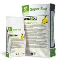 Клей Kerakoll Super Eco минеральный для керамики и камня, высокопрочный, с повышенным сцеплением, цвет Серый, 25 кг