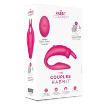 The Rabbit Company Розовый вибратор для пар The Couples Rabbit (розовый)