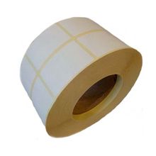 Термотрансферные этикетки, полуглянцевые 37 x 53 (2 ряда, 4000 шт, втулка 76)