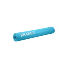 Коврик для йоги и фитнеса Bradex, бирюзовый (183*61*0,3 см)