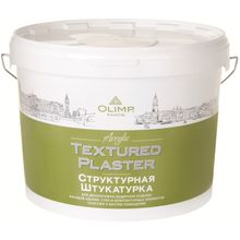 Олимп Acrylic Textured Plaster 16 кг моделируемая