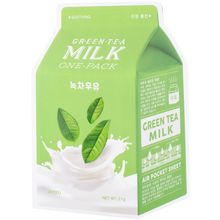 Apieu Green Tea Milk One Pack 1 тканевая маска