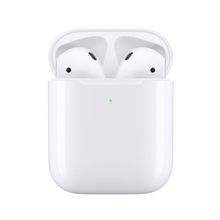 Беспроводные наушники Apple AirPods 2 (с беспроводным зарядным футляром) MRXJ2