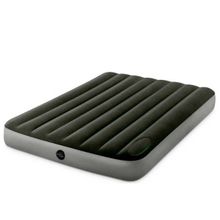 Полуторный надувной матрас Intex 64762 Downy Airbed With Fiber-Tech + насос (137х191х25см) (1124912)