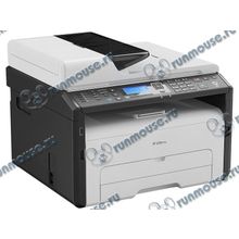 МФУ Ricoh "SP 220SFNw" A4, лазерный, принтер + сканер + копир + факс, ЖК, бело-черный (USB2.0, LAN, WiFi) [139639]