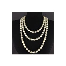 Бусики-Колечки Бусы Жемчуг "Леди" арт.НЖМ-3(10)-200-1-5