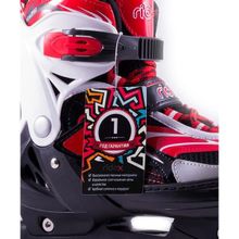 Коньки роликовые раздвижные Ridex Target S   30-33