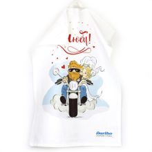 Полотенца: Полотенце кухонное Daribo Люби, 50x70 см DA71091