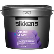 Sikkens Wood Coatings Alphatex IQ Mat 9.3 л бесцветная