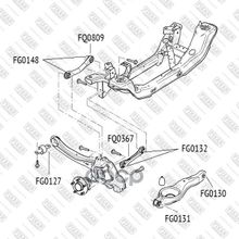 Рычаг Подвески | Зад Зад | Ford Focus C-Max 04-> FIXAR арт. FQ0367