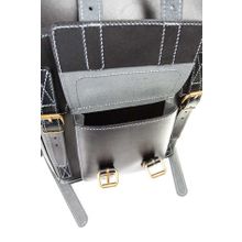 Кожаный рюкзак Кэмэл чёрный