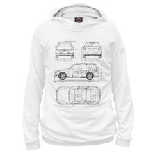 Худи Я-МАЙКА Mercedes-Benz GL-Class X166 12