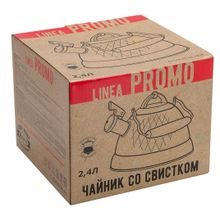 Чайник 2,4л со свистком Linea PROMO 94-1504