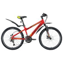 Велосипед FORWARD Titan 3.0 Disc (2017) 14" красный RBKW71N4Q003