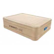 Двуспальная надувная кровать Bestway 69037 Alwayzaire Fortech + насос (203х152х51см) (1122360)