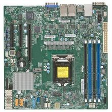 Supermicro MBD-X11SSH-LN4F-O, Soc-1151 iC236 mATX 4xDDR4 8xSATA3 SATA RAID i210AT 4xGgbEth Ret