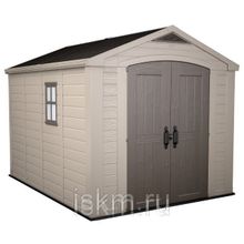 Пластиковый сарай FACTOR 8x11 для сборки своими руками
