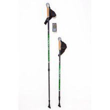 Скандинавские палки Finpole NOVA 30% Carbon (Серо-зеленые)