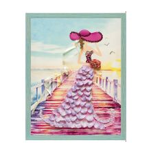 Мозаика ВОЛШЕБНАЯ МАСТЕРСКАЯ МХ-05 Незнакомка (на холсте)