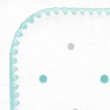 SwaddleDesigns Sterling Little Dots морской кристалл