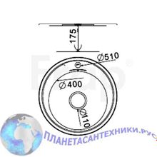 Мойка 0,6 мм Frap F60510
