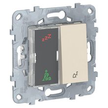 Schneider Electric Дисплей гостиничного номера и кнопочный звонок Schneider Electric Unica New NU577744 ID - 62661