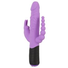 Orion Сиреневый тройной вибратор Triple Vibrator - 22,2 см. (сиреневый)