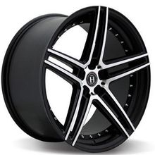 Колесный диск HARP Y-22 8,5x19 5x112 D72,6 ET35 satin-black__machined-face
