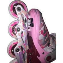 Коньки роликовые раздвижные Action PW-900 р.31-34