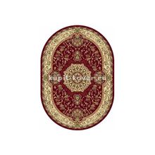 Российский ковер BUHARA d037_red_oval, 1 x 2