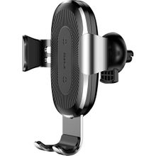 Baseus Автомобильный держатель с беспроводной зарядкой Baseus Wireless Charger Gravity Car Mount (Air Outlet Version) black