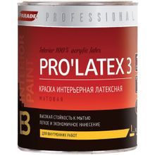 Parade Professional E3 Prolatex 3 900 мл бесцветная