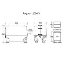 VTE Дизель-генератор VTE Paguro 12000 V PAG12000V 230 В 10 кВт 50 Гц 2000 - 3000 об мин