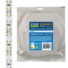 Volpe Лента светодиодная [5 м] Volpe ULS-Q330 ULS-Q330 2835-120LED m-8mm-IP20-DC12V-9,6W m-5M-6500K катушка в герметичной упаковке ID - 458108