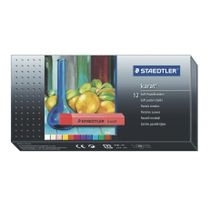 Мелки пастельные мягкие "Karat" набор.12 цветов, картонная коробка