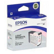 Картридж  Epson (C13T580600) для Stylus Pro 3800 (80 мл) Светло-пурпурный