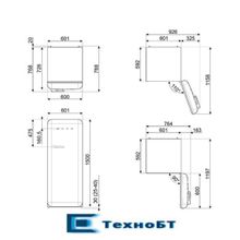 Холодильник Smeg FAB28LRD3