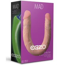 EGZO Двусторонний фаллоимитатор из киберкожи Mad Pepper - 46 см.