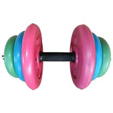 Гантели обрезиненные цветные BARBELL TITAN 20кг