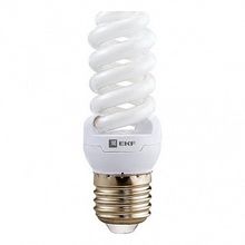 Лампа энергосберегающая FS8-спираль 9W 2700K E27 8000h  Simple |  код. FS8-T2-9-827-E27 |  EKF