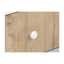 Сильва НМ 041.16 стол письменный Морти Дуб Бунратти белый серый