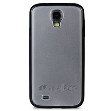 Чехол Melkco Polyframe для  Samsung Galaxy S4 GT-I9500 (Black Transparent White)