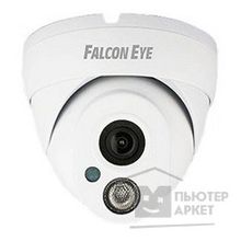 Falcon Eye FE-IPC-DL100P 1Мп уличная IP камера; Матрица 1 4"OmniVision 1.3 Mega pixels CMOS; 1280x720p 25k с; Дальность ИК подсветки 10-15м; Объектив f 2.8мм; ICR; Протокол i8