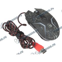 Оптическая мышь A4Tech "Bloody N50", 7кн.+скр., черный, с рисунком (USB) (ret) [134254]