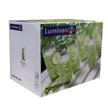 Набор высоких стаканов (270 мл) Luminarc PLENITUDE VERT D2268 - 6 шт
