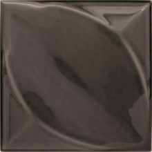 Decus Hoja Grafito Brillo 15x15 см