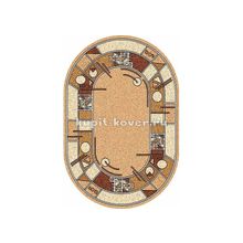 Российский ковер ДИАНА alb3 o овалный, 4 x 4.7