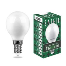 Saffit Лампа светодиодная Saffit E14 11W 6400K матовая SBG4511 55140 ID - 235394